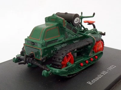Hachette 1/43 Scale Model Tractor HT111 - 1922 Renault HI - Green - Image 1 of 3