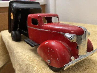 "10"" Wyandotte ~ All Metal Products Co. ~ Camión de volteo parrilla cromada exhibida suavemente" Foto 1 de 4