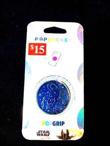 Pop Sockets Star Wars Mandaloian Baby Yoda & The Protector Enamel NEW - Picture 1 of 4