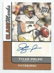 2007 Topps Draft Picks & Prospects Class Marks Autograph Tyler Palko Panthers - Picture 1 of 2