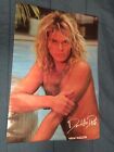 Van Halen David Lee Roth ORIGINAL Swimming Pool Poster  approx 23 " x 24.5" 1983