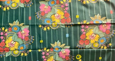 Anna Maria Horner Fabric “Minor Chords” Green 093 OOP Quilt Cotton 22x44” Plus - Image 1 of 2