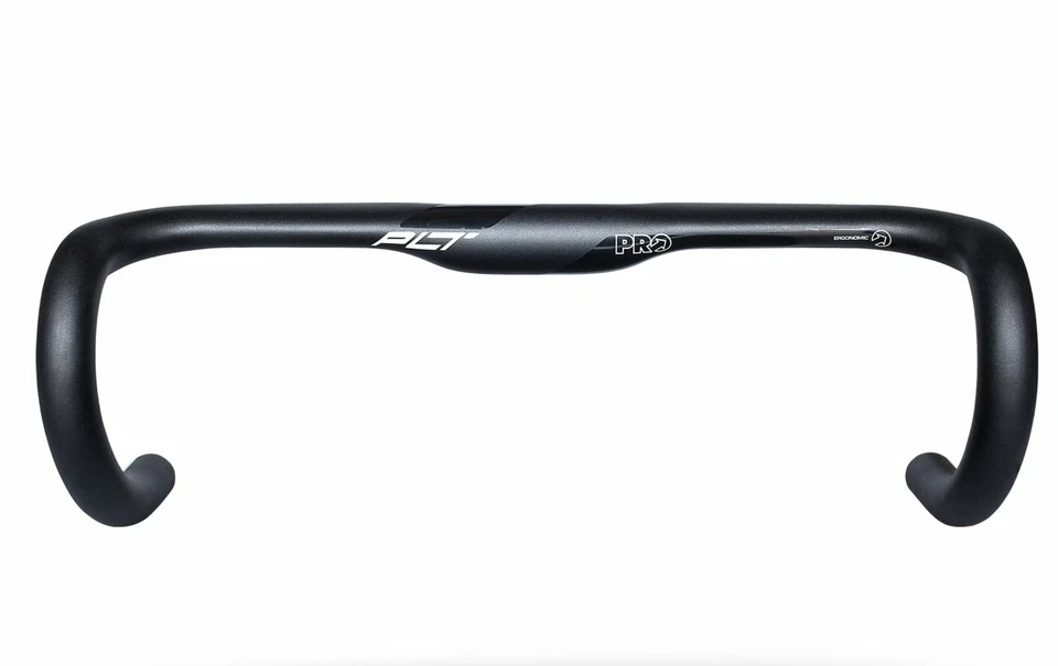 Shimano PRO PLT Road Bike Ergo Handlebar/Drop Bar, 31.8mm x 40cm, Black - Image 1 of 4