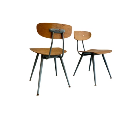 Vintage Mid Century DINING CHAIRS by American Seating Corporation, a Pair Cover