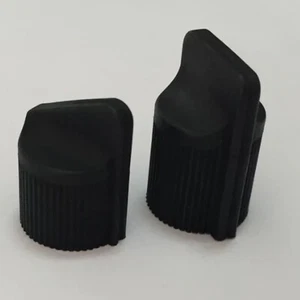 2pcs Volume Control knob& Channel Selector Knob For Motorola Saber Walkie-talkie - Zdjęcie 1 z 3