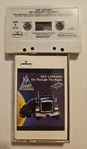 Def Leppard - On Through the Night Cassette 1988 Mercury Hair Metal - Foto 1 di 6