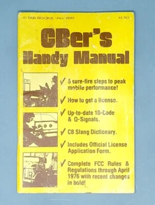 Citizens Band CBer's Práctico Manual CB Manual Guía de Regulaciones 1976 - Imagen 1 de 7
