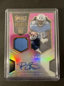 2014 Select Prizm Football Fuchsia #207 Bishop Sankey JERSEY AUTO 30/35 - Picture 1 of 2