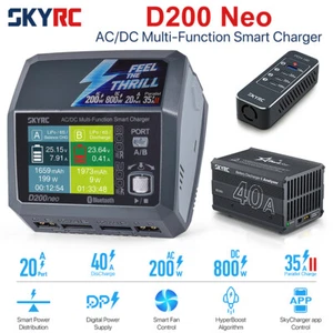 SkyRC D200neo Smart Charger BD350 Battery Discharger Tester Analyzer AC/DC Power - Picture 1 of 31