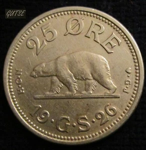 GROENLANDIA, CHRISTIAN X, 25 DE OCTUBRE DE 1926, OSO POLAR, AXF. - Imagen 1 de 2