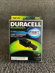 DURACELL Rechargeable Fast Charging Car Charger for Samsung Kindle & More - Picture 1 of 2
