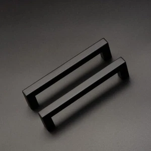 Pack de 30 manijas de gabinete cuadradas de metal negro mate tirador de gabinete de 51/2 pulgadas - Imagen 1 de 10