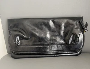 Schwarze Clutch Handtasche Tasche - Bild 1 von 6