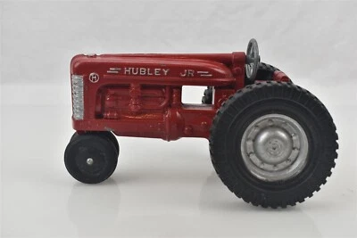 Hubley Jr Red Tractor Diecast 1:18 Scale Kiddie Toy Made in the USA - Image 1 of 4