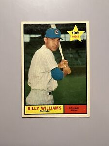 1961 Topps Billy Williams Rookie Card 
