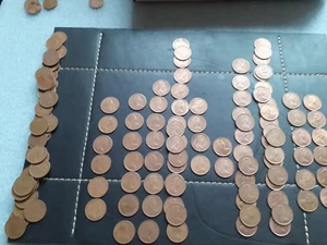 Dezimal Halfpenny 1/2 Pennies Pence Münzen. - Bild 1 von 3