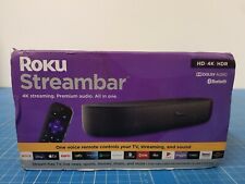 Roku Streambar 4K/HD/HDR Streaming Media Player & Premium Audio 829610004020 UR
