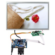 HDMI VGA 2AV LVDs Controller Board and 12.1 inch 1280x800 650nit IPS LCD Screen