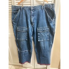 Mojeans Maurice Malone Jeans Mens 52 JNCO Style Wide Leg 90s Hip Hop Streetwear