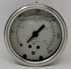 Ametek Pressure Gauge 5HK75 2.5 Inch/ 300psi - Picture 1 of 5