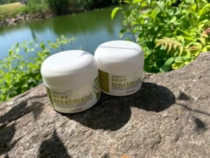 LOTE DE 2 Crema de desvanecimiento de cicatrices naturales eliminador de manchas elásticas tratamiento facial y corporal - Imagen 1 de 4
