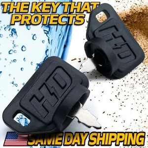 (2 Pack) Ignition Key fits John Deere AM102544 AM102551 AM31995 AM38227 - Picture 1 of 4