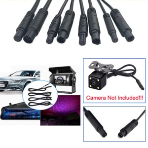 Extensión de cámara de reversa de 4/5/6/8 pines - Cable de extensión de visión trasera universal para automóviles - Imagen 1 de 28