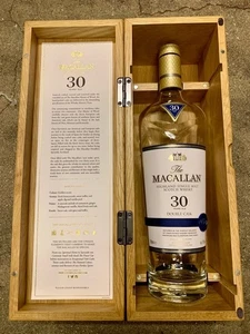 The Macallan 30 Jahre alte leere Flasche 700ml mit Holzkiste aus Japan - Bild 1 von 4