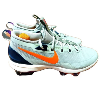 Botines de béisbol Nike Force Trout 9 Elite MCS 'plateados claros' HF1116-001 talla 10,5 Foto 1 de 4