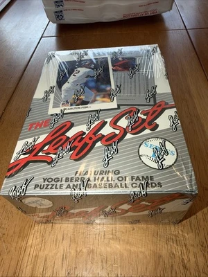 1990 LEAF BASEBALL SERIES 2 FACTORY SEALED  Wax BOX 36 Packs Frank Thomas RC - Image 1 of 4