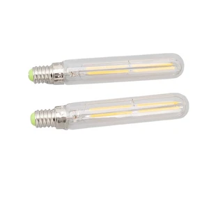 2Pcs LED Tube Bulb 4W E14 2300K Tubular Light Lamp Bulbs T20x120 220‑240V BT - Picture 1 of 12