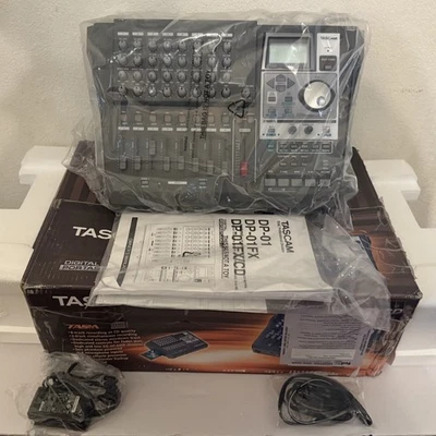 Tascam DP-01FX/CD Portastudio 8 Track Digital Mixer Board and Power Supply EUC - Image 1 of 4
