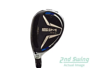 TaylorMade SIM MAX Hybrid 4 Hybrid 22° Graphite Regular Left 40.75in - Picture 1 of 10