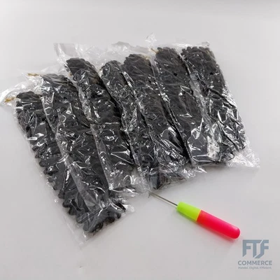 Leeven 7 Packs Short Passion Twist Crochet Braids Hair for Butterfly Faux Locs 1