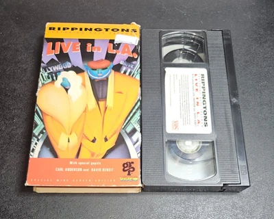 Rippingtons : Live In L.A. (VHS, 1993) Russ Freeman Jazz Music Concert Rare HTF - Image 1 of 4