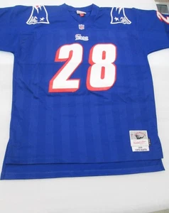 💥Vintage #28Curtis Martin 1996 NEW ENGLAND PATRIOTS NFL USA Made Jersey 48/XL - Picture 1 of 6