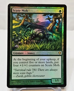 FOIL Scute Mob Zendikar MTG Magic The Gathering 362 - Picture 1 of 13
