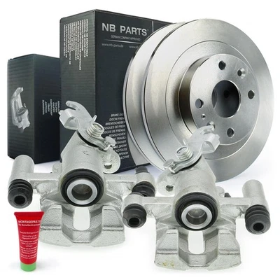 Bremssättel Bremszangen Satz Bremsscheiben 251mm hinten für Mazda MX-5 II NB - Bild 1 von 4