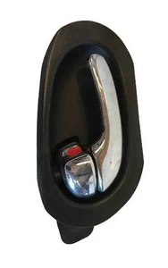 GMC ENVOY 2004 manija de tracción de puerta interior trasera y conductor cromado izquierdo negro izquierdo usado - Imagen 1 de 13