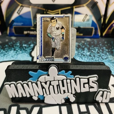 2025 Topps Series 1 Aaron Judge Enamel Pin Superbox Exclusive New York Yankees🔥 - Image 1 of 4