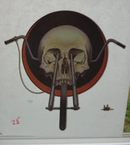 Vintage Roach 75 the skeleton. Iron On Transfer. O11 - Picture 1 of 6