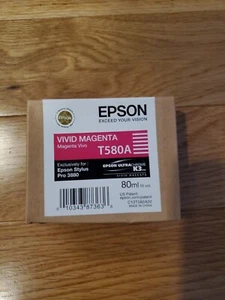 NEW SEALED Genuine EPSON Cartridge T580A - Picture 1 of 2