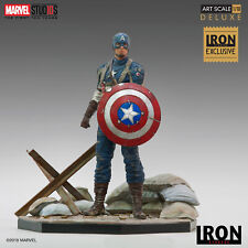 Iron Studios MARCAS41421-10 1/10 Captain America Statue Display Figure Model