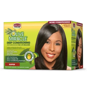 African Pride Olive Miracle Deep Conditioning Relaxer - Super - Picture 1 of 7