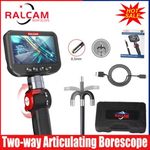 Ralcam H408B 4,3-Zoll-Bildschirm Zwei-Wege 180° Industrie-Gelenk-Boreskopkamera - Picture 1 of 15