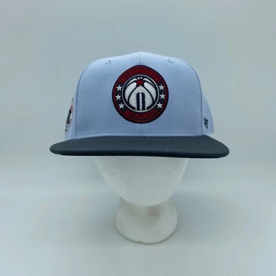 '47 Brand Washington Wizards NBA Snapback Hat Cap Solid Blue One Size Mens - Image 1 of 4