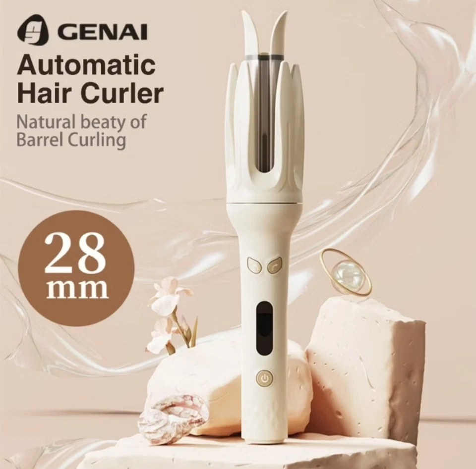 MISSAI Automatic Hair Curler 28mm Barrel Rotating Iron Hair Curler Styling Tool - Image 1 of 4