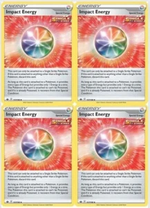 Impact Energy Sword & Shield Chilling Reign 157/198 4x Playset Pokémon TCG - Picture 1 of 1