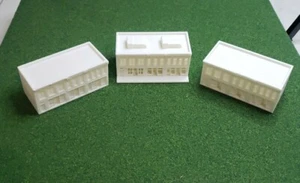 N scale 1/160 3 Piece Town Buildings Pack City- Multi Use Buildings FREE SHIP - Picture 1 of 8