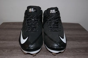 NEW Size 15 Nike Metal Baseball Cleats MVP Pro 684685 010 Air BSBL Black White - Picture 1 of 8